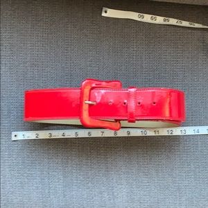 Express Red Waist Belt